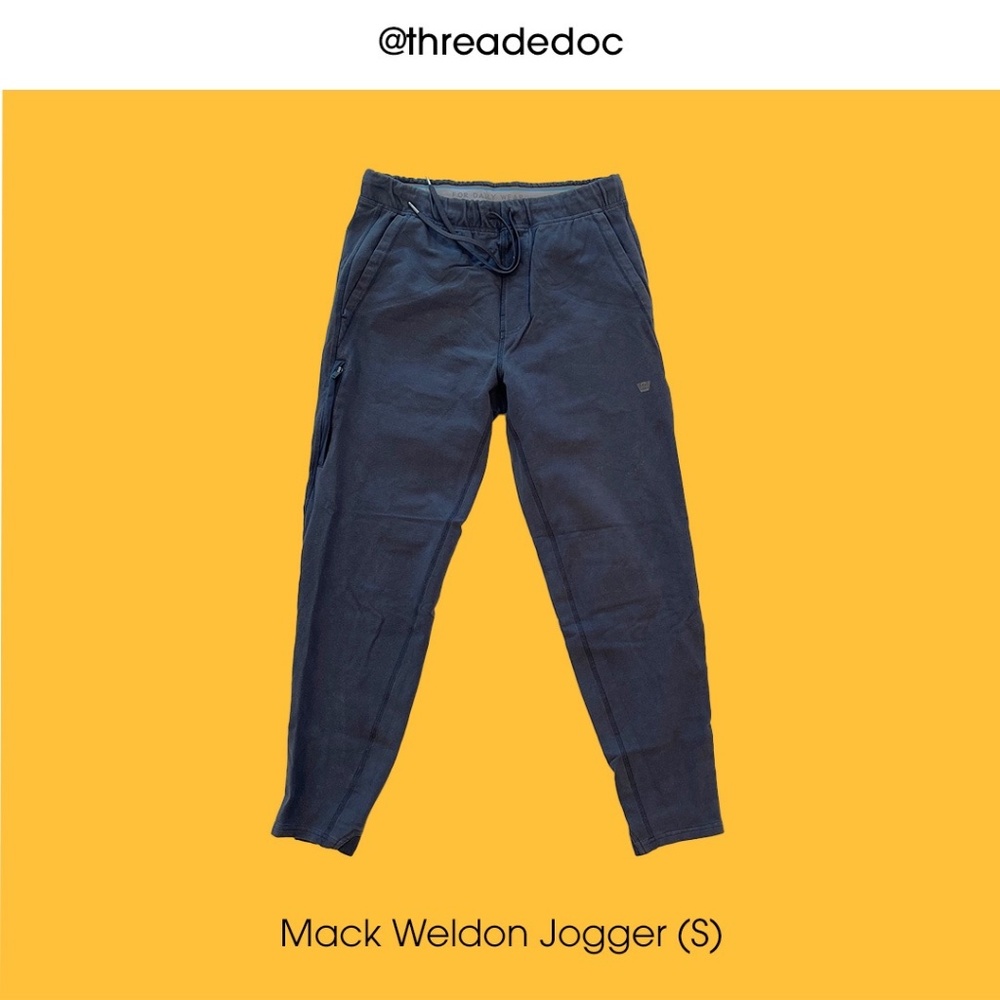 Mens Joggers/ Sweatpants - Mack Weldon Blue (S)